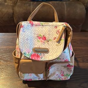 Small backpack purse, Rossetti brand.